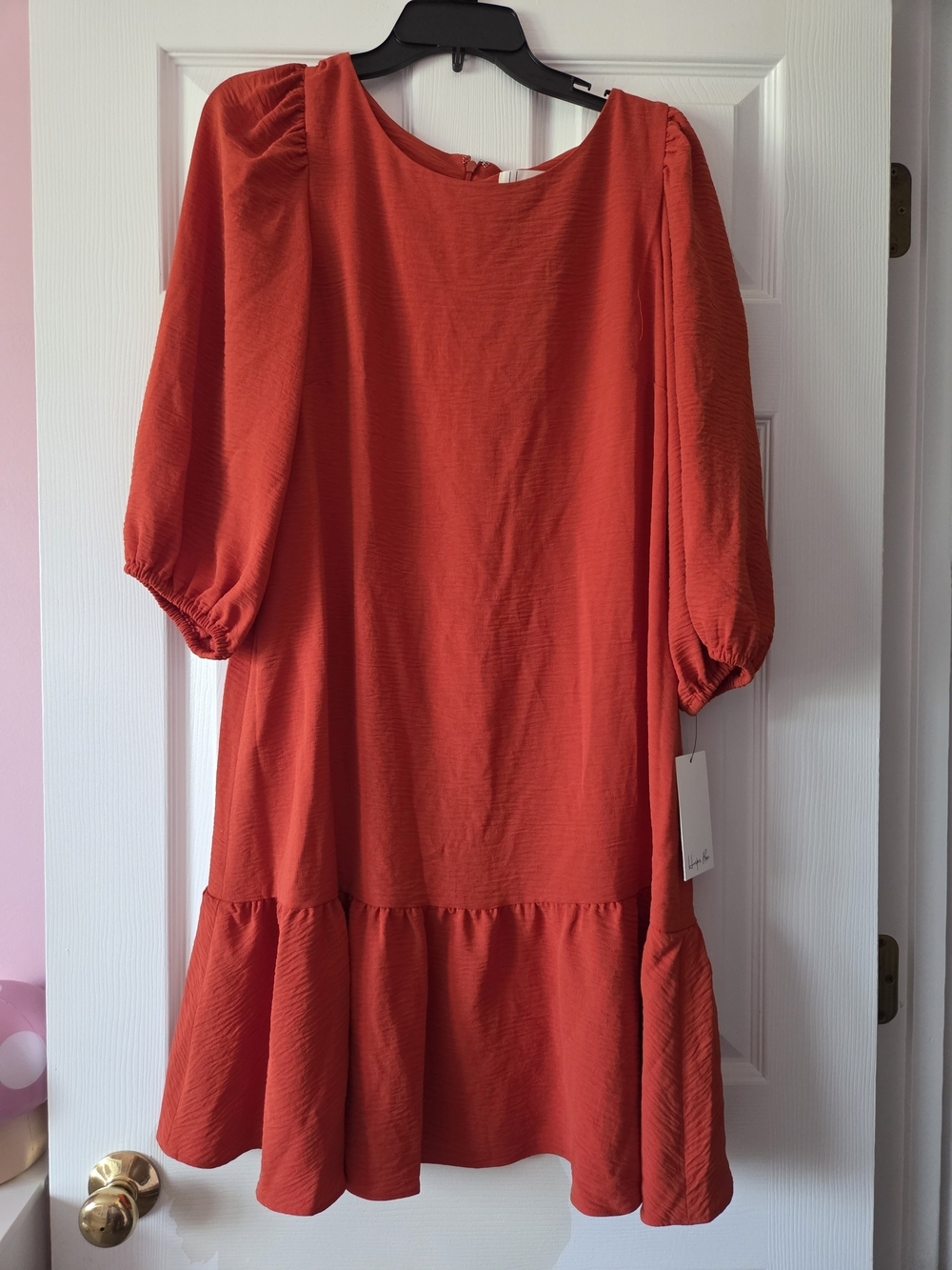 Women's Harper Rose Long Balloon Sleeve Shift Dress Size 12 NWT